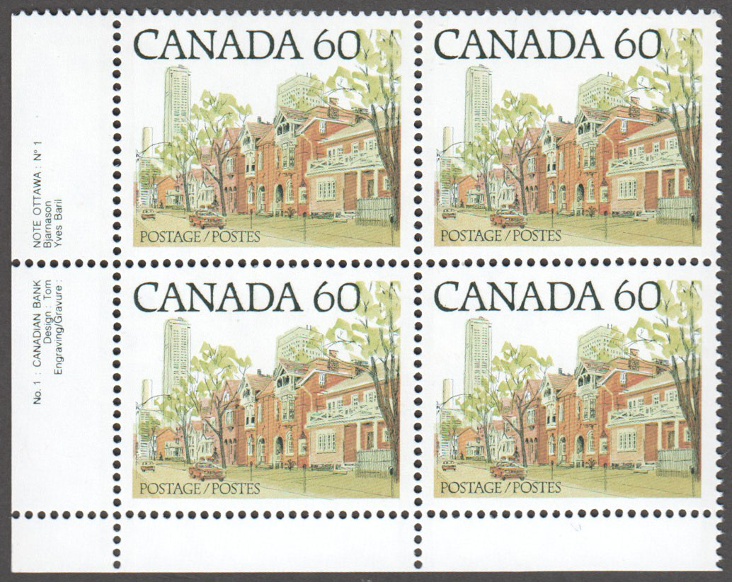 Canada Scott 723Ci MNH PB LL Pl.1 (A9-15) - Click Image to Close